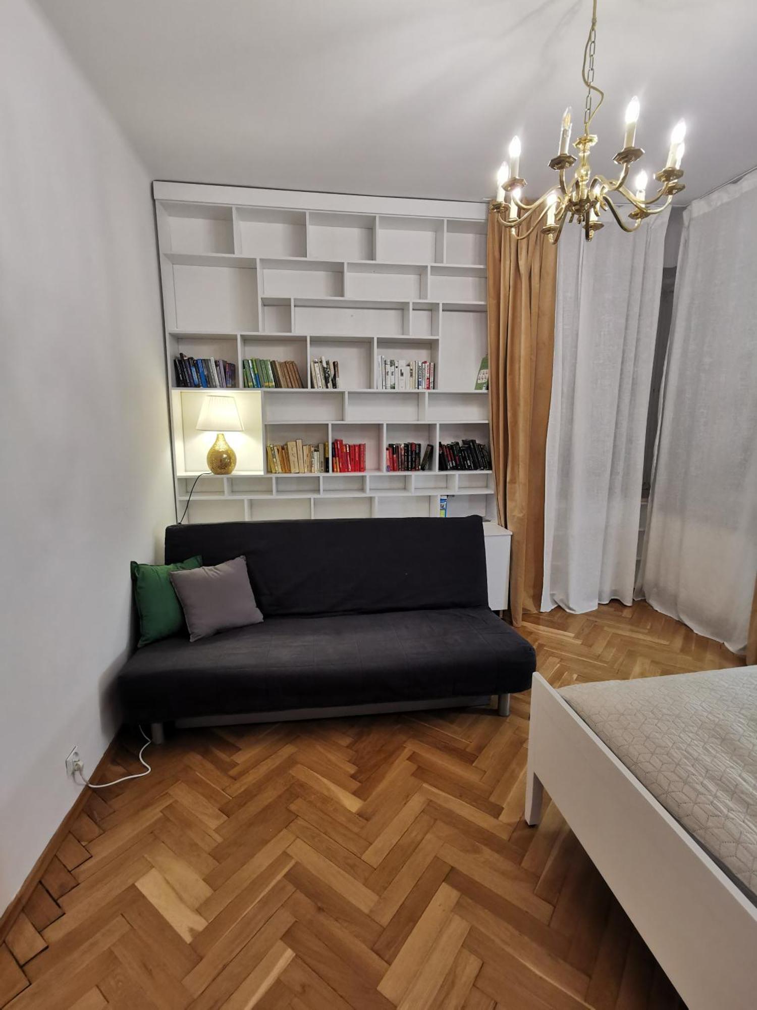 Cozy Spacious Apartment With Balcony Krakow Luaran gambar