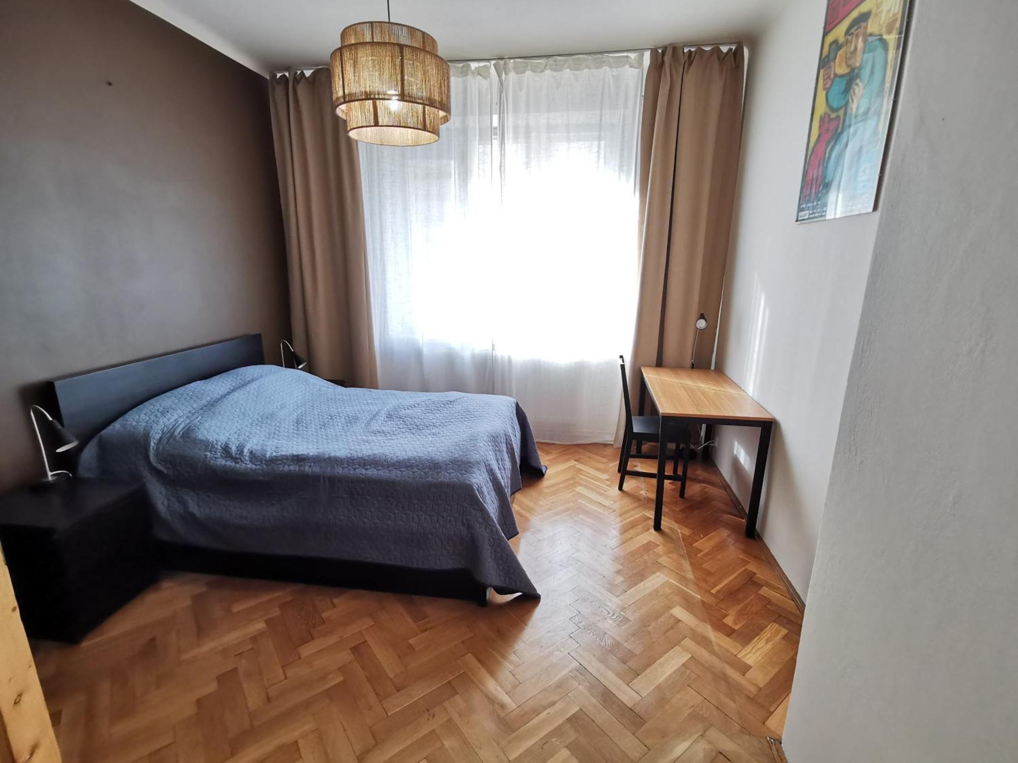 Cozy Spacious Apartment With Balcony Krakow Luaran gambar